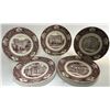 Image 1 : 1932 NYU Wedgwood Centennial Porcelain Plates