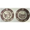 Image 5 : 1932 NYU Wedgwood Centennial Porcelain Plates