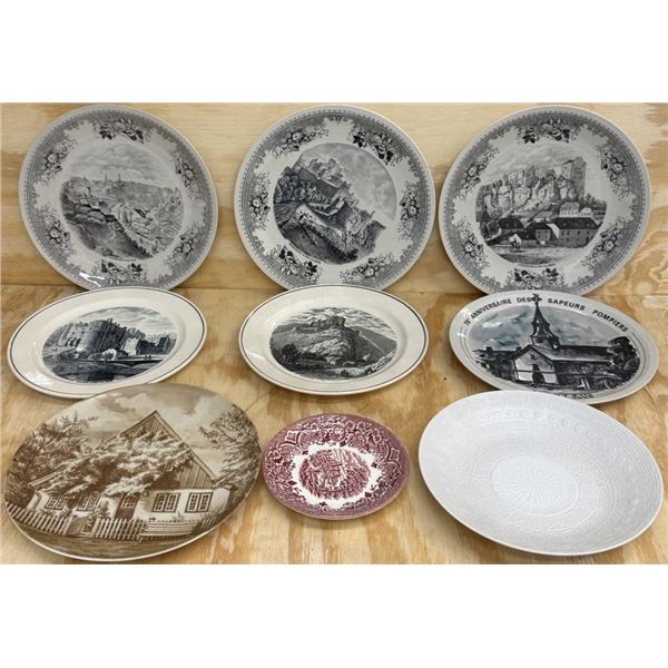 Vintage European Porcelain Plates, Villeroy & Boch