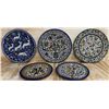 Image 1 : Armenian Iznik Handmade Ceramic Floral Plates
