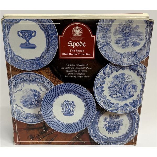 1936 Spode Blue Room 10" Porcelain Plates