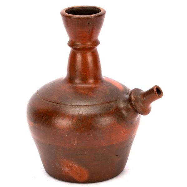 Traditional Javanese Terracotta Kendi Jug