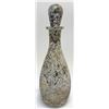 Image 3 : West Virginia Glass Decanter & Three Glasses