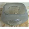 Image 4 : 1930s Phoenix Glass Madonna Chipped Ice Glass Vase