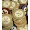 Image 3 : Vintage Fleur-de-Lis Clay Poker Chips