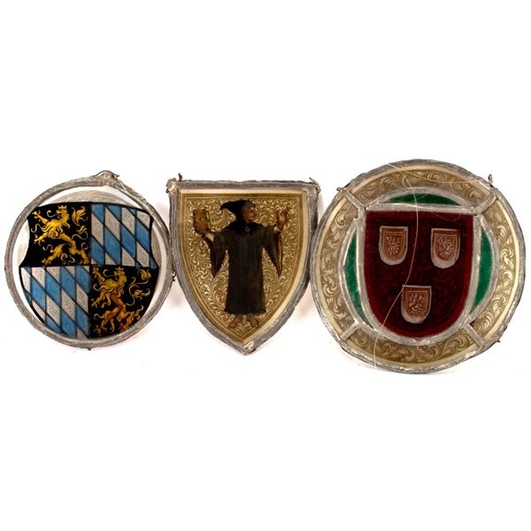 Stained Glass Medieval Themed Panels