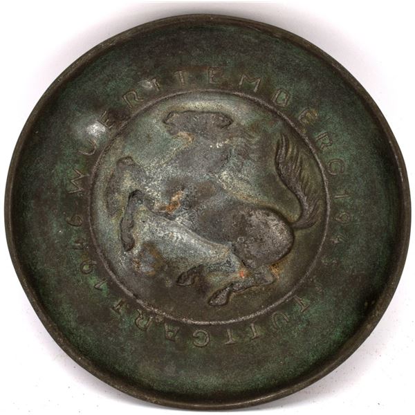 1945-46 WWII German Reconstruction Plaque