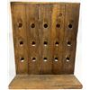 Image 1 : Antique Wooden Wine Bottle Holder