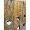 Image 4 : Antique Wooden Wine Bottle Holder