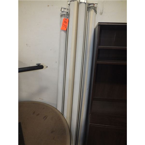 4 Large Rolling Blinds