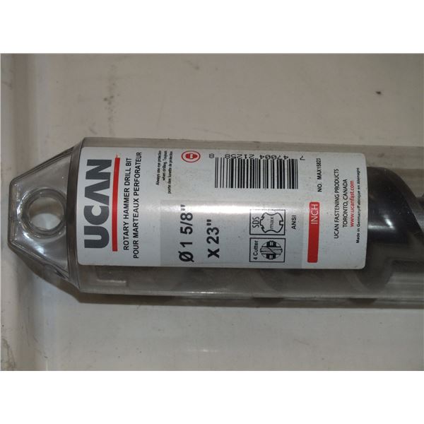 5 Ucan Hammer Drill Bits