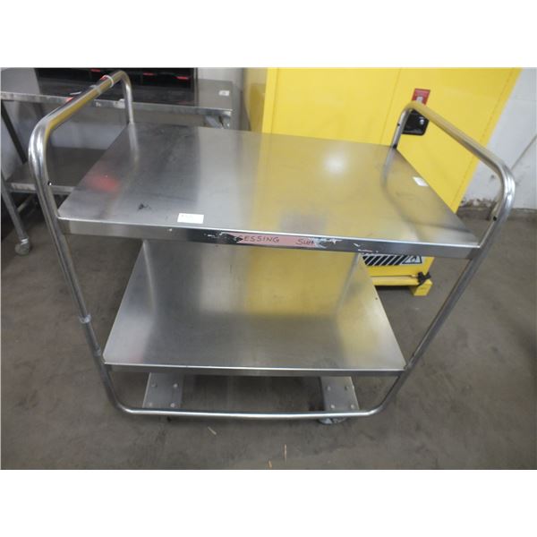 Stainless Steel Cart On Wheels