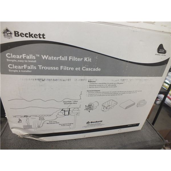 Beckett Clear Falls Waterfall Filter Kit
