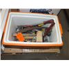 Cooler Of Assorted tools