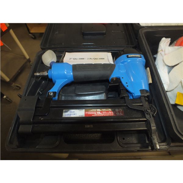 Mastercraft 2 in 1 Nailer & Safety Kit
