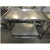 Image 1 : Stainless Steel Cart On Wheels