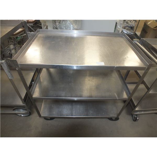 Stainless Steel Cart On Wheels