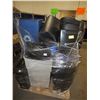 Image 1 : Pallet Of Assorted Garbage Cans