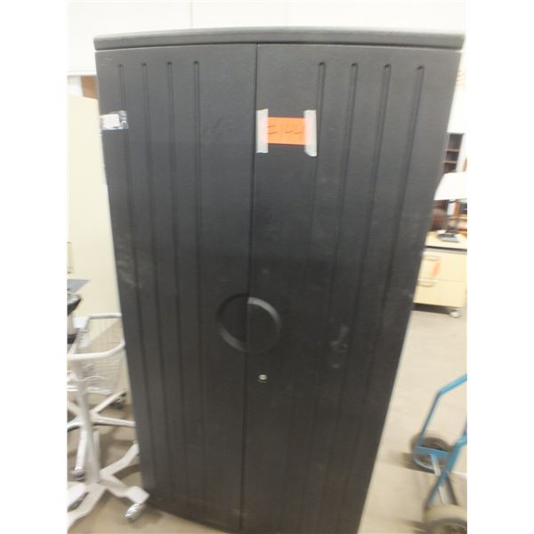 2 Door Plastic Garden Shed