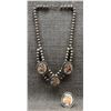 Image 1 : ZUNI INDIAN NECKLACE AND RING
