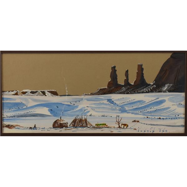 NAVAJO PAINTING ( JUSTIN TSO)