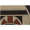 Image 4 : ORIGINAL ZUNI EAGLE PAINTING ON HIDE (GARY PINCUS)