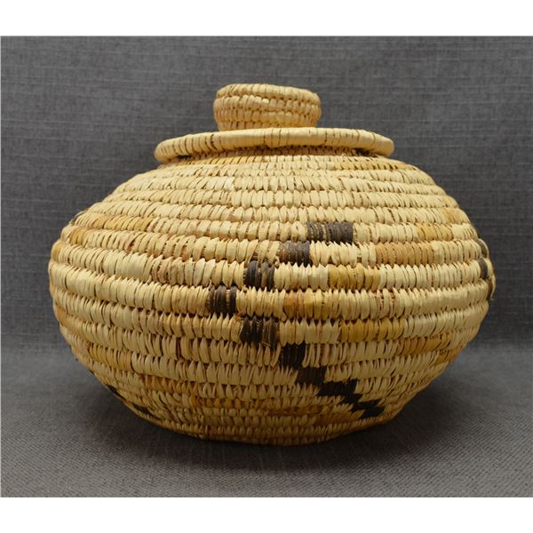 PAPAGO LIDDED BASKET