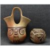 Image 1 : TWO HOPI POTTERY ITEMS (BONNIE NAMPEYO/L. CHAPELLA)
