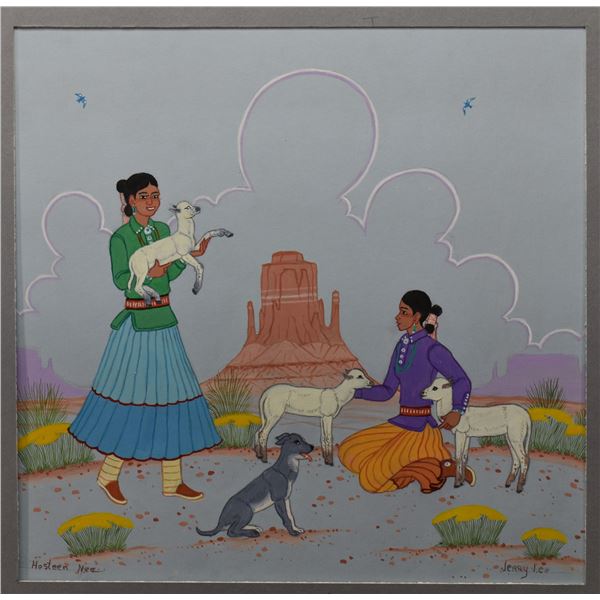 NAVAJO PAINTING (JERRY LEE )