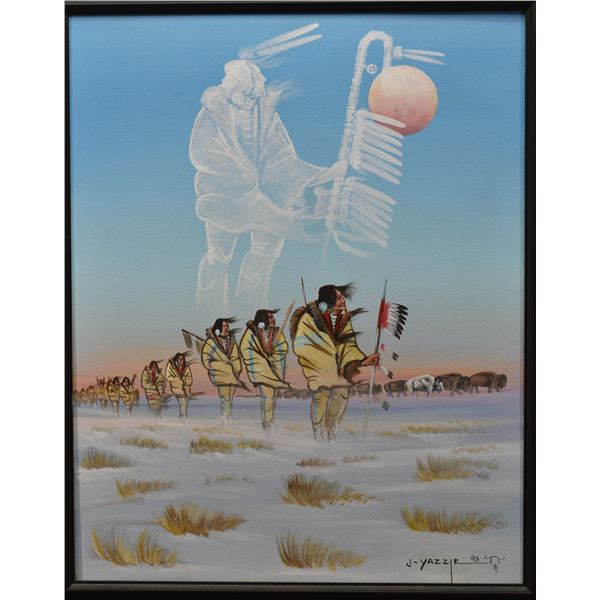 NAVAJO PAINTING (JOHNNY YAZZIE)