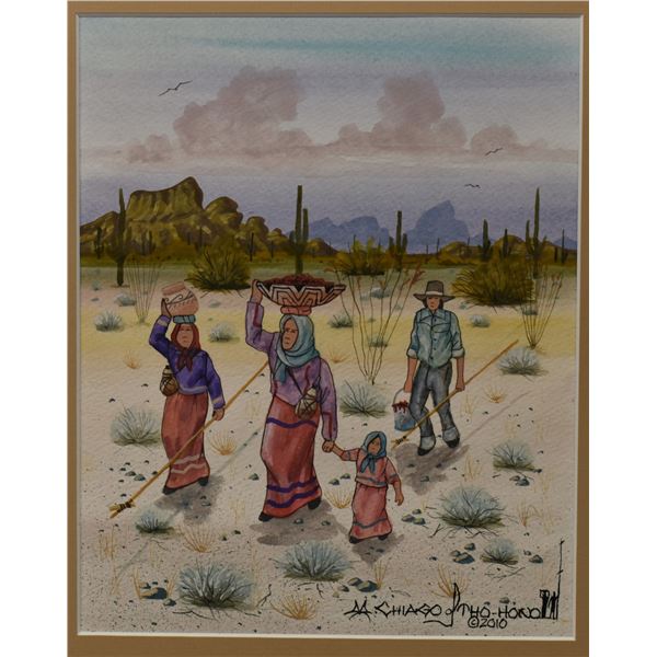 PAPAGO PAINTING (MICHEAL CHIAGO)