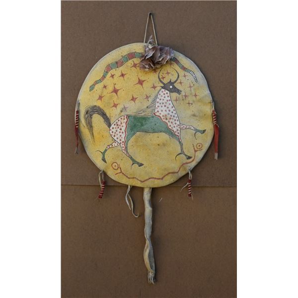 PLAINS HIDE DANCE SHIELD