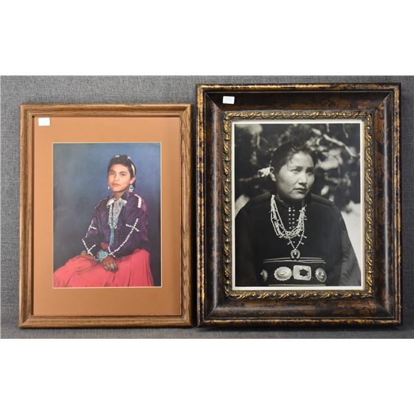 TWO OLD PRINT AND PHOTO /PRINT