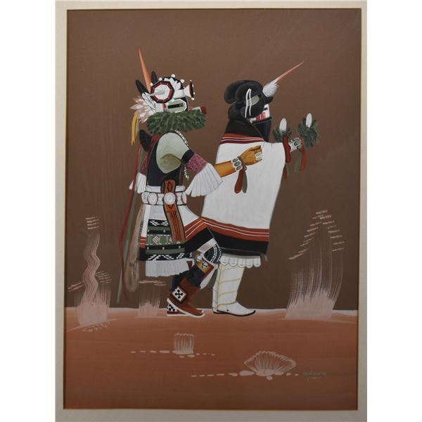 ZUNI PAINTING (DUANE DISHTA)