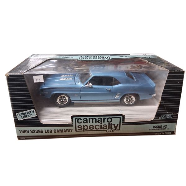 ERTL Camaro Specialty Co. 1969 SS 396 L89 Camaro 1:18 scale