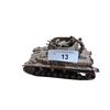 Image 1 : Highly detailed vintage German anti aircraft tank model with authentic figures 7" long