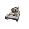 Image 4 : Highly detailed vintage German anti aircraft tank model with authentic figures 7" long