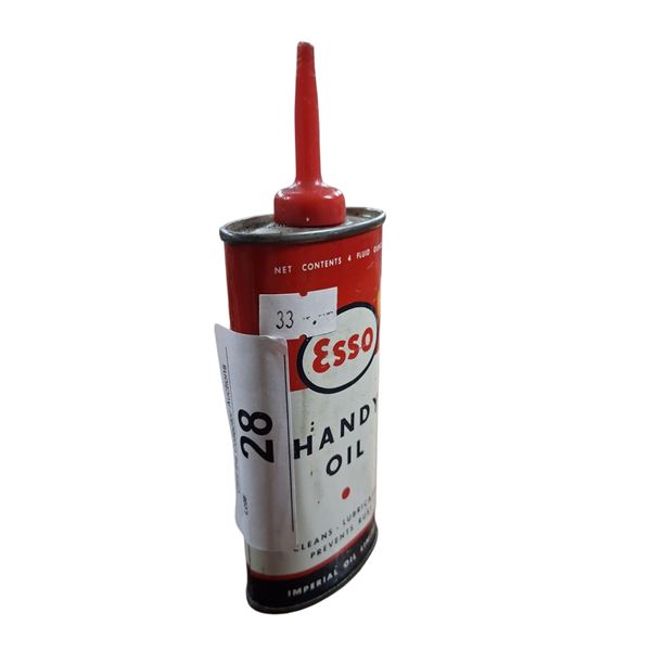 Vintage Esso Handy Oil tin 4 oz