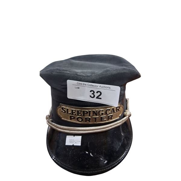 Vintage railway Sleeping Car Porter's hat