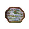 Image 1 : Welsh castles tin serving tray 13"x11"