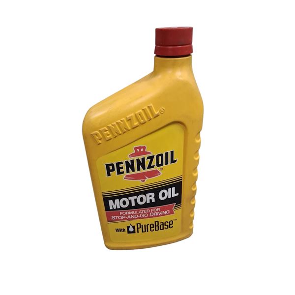 Giant Pennzoil display oil bottle 41" tall