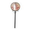 Image 2 : Vintage double sided Safeway No Parking sign in lollipop bracket 56" tall. Sign is 20" diameter