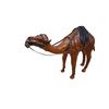 Image 2 : Vintage leather camel statue 15" long