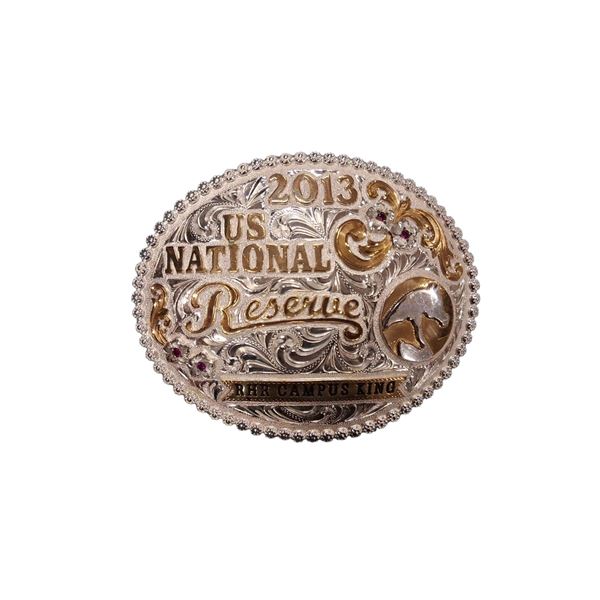 2013 US National Reserve RHR Campus King belt buckle
