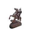 Image 2 : Metal warrior on horse statue 18"
