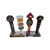 Image 1 : 4 vintage beer tap handles on stands