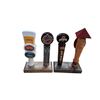 Image 2 : 4 vintage beer tap handles on stands