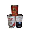 Image 1 : 2 1 quart oil tins Texaco & GM, and 1 one pound petroleum tin