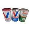 Image 1 : 3 1 quart oil tins Valvoline, Castrol