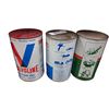 Image 2 : 3 1 quart oil tins Valvoline, Castrol